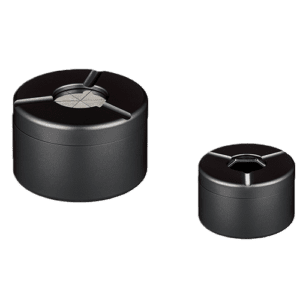 Ashtray – Angelo – Aluminium Black – Twist Top 8cm – 40049
