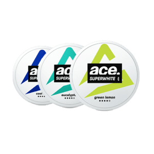 Ace Superwhite – Slim Nicotine Pouches